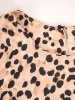 Elegancka bluzka wizytowa w zwierzęcy print – prosty fason maskujący niedoskonałości sylwetki 30047