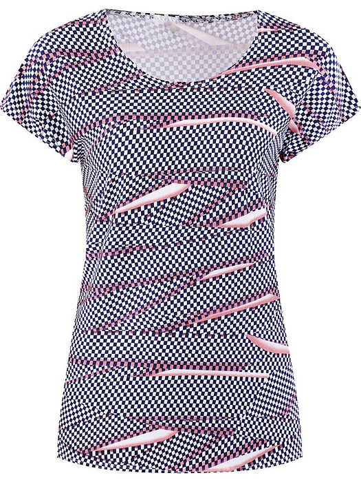 Bluzka z abstrakcyjnym wzorem Marzanna II.