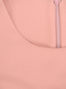 Sukienka koktajlowa, pastelowa kreacja w luźnym fasonie 26819