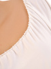 Bluzka damska z ozdobnym dekoltem z cyrkonii 32756