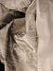 Granatowa pikowana kurtka damska z kapturem 34060