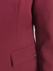 Elegancka bordowa marynarka damska do sukienki – taliowany krój modelujący sylwetkę 42220