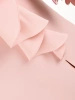 Elegancka suknia wieczorowa maxi rozkloszowana w pudrowym różu – fason z baskinką pięknie modelujący talię 28883