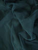 Wieczorowa sukienka z zielonego tiulu w rozkloszowanym fasonie 31127