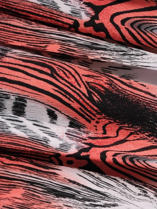 Jesienna sukienka rozkloszowana maxi w zwierzęcy print – kobiecy fason z paskiem wysmuklającym talię 39256