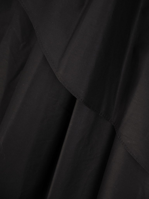 Czarna, wieczorowa sukienka w asymetrycznym fasonie 30352
