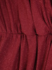 Wieczorowa, kopertowa suknia maxi z połyskującego materiału 34527