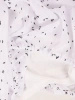 Elegancka bluzka plus size szyfonowa w delikatny wzór z rękawem kimono – z gumą w pasie, idealna na lato 42050
