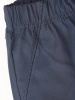 Eleganckie niebieskie spodnie damskie na gumce – dopasowany fason ze stylowymi suwakami 34875