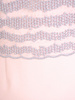 Pudrowa sukienka z koronkowym topem i wiązaniem na plecach 28294