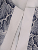 Elegancki kostium na wesele, prosta sukienka z koronkowym żakietem 26469