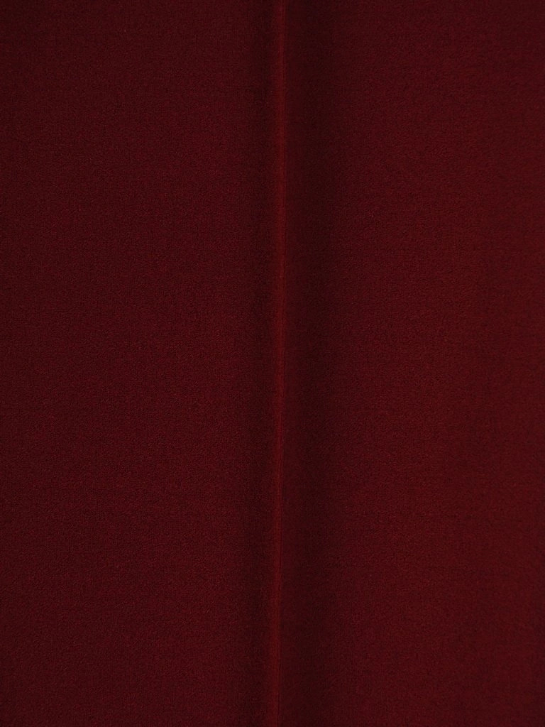 Eleganckie wiśniowe spodnie damskie z prostą nogawką – elastyczna gumka w pasie wysmuklająca sylwetkę 25849