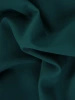 Butelkowo zielona sukienka wyjściowa z dekoltem serek – prosty fason z kobiecym zdobieniem 25174