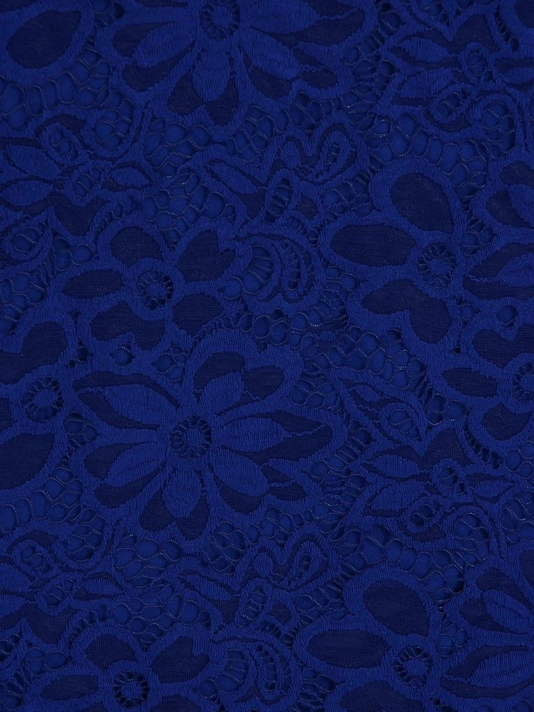Ciemnochabrowa sukienka koktajlowa bombka w kwiaty – elegancki fason z rękawem 3/4 maskujący biodra 14060