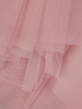 Rozkloszowana sukienka z tiulu i gipiury, różowa kreacja na wesele 22999