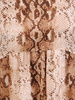 Luźna sukienka z szyfonu, zwiewna kreacja w zwierzęcy wzór 30675
