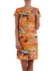 Sukienka damska Mirta II, zwiewna kreacja w modnym wzorze.