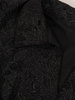 Koronkowa sukienka o trapezowym kroju, kreacja z ozdobnymi rękawami 27891