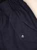 Granatowe spodnie damskie z przednimi kieszeniami 34886