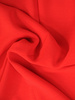 Czerwona bluzka z ozdobnym wycięciem przy dekolcie 33363