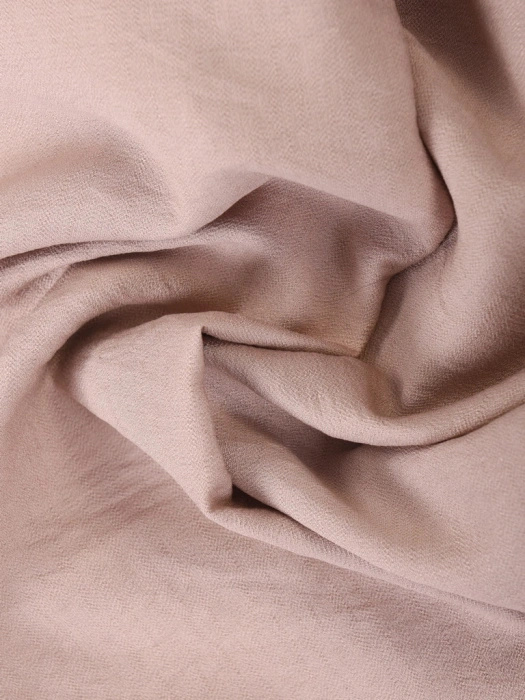 Elegancki wiskozowy komplet damski ze spodniami cappuccino – fason z wiązaniem modelujący talię 39949