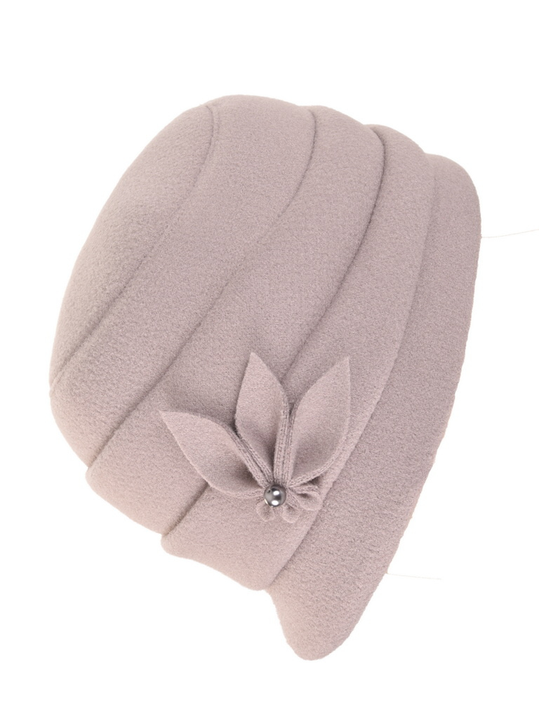 Elegancki kapelusz damski cloche na zimę – regulowany obwód i ciepła podszewka 42433