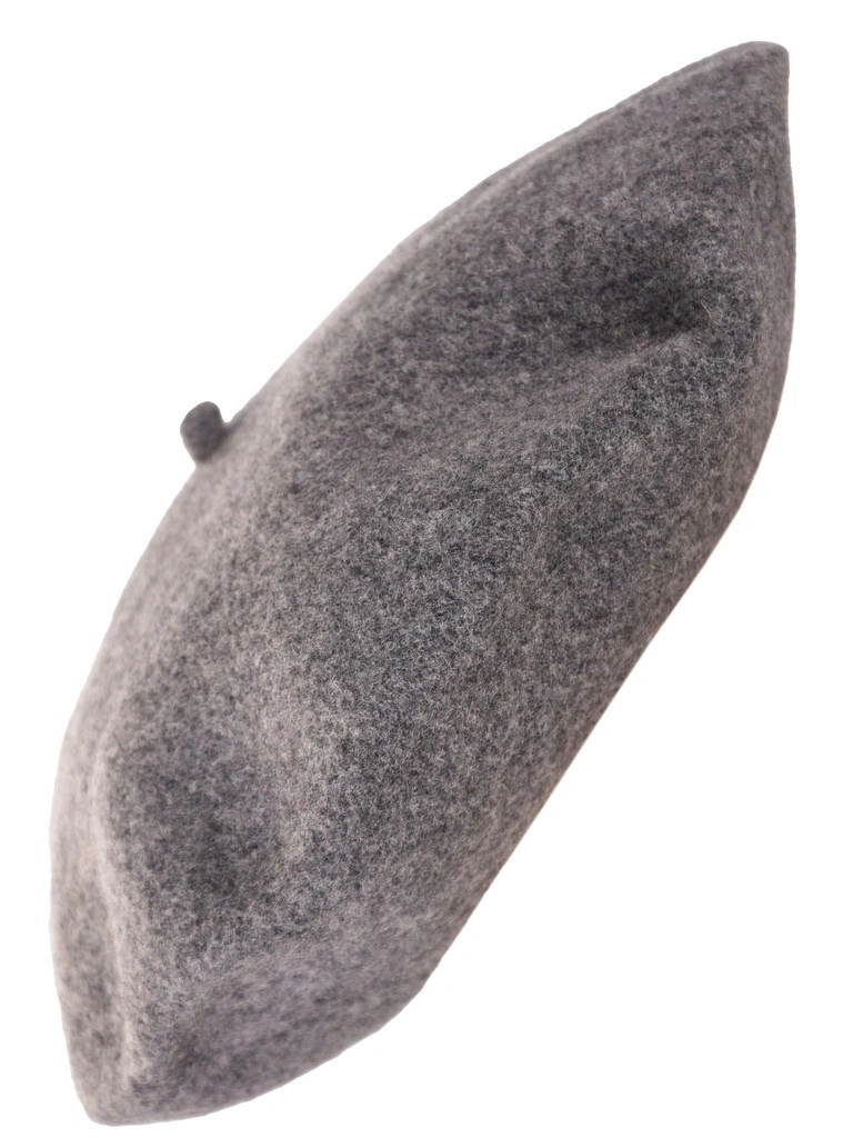 Elegancki beret wełniany w stylu francuskim – ponadczasowy model z antenką na chłodne dni 40870