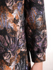 Luźna sukienka damska w oryginalnym wzorze, kreacja z mankietami 32172