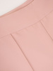 Spodnie damskie, eleganckie materiałowe spodnie dzwony w kant 32151