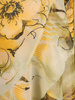 Sukienka koktajlowa, kopertowa kreacja w kwiaty 26360