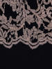 Nowoczesna sukienka z koronkową narzutką 18169.
