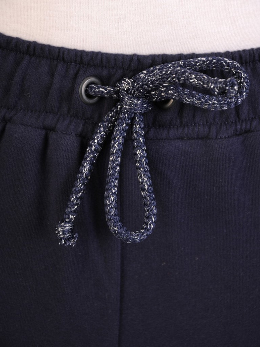 Granatowe dresowe spodnie 29208