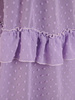 Luźna sukienka z modnymi falbankami, kreacja z szyfonu bubble 30399
