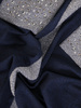 Granatowa bluzka damska z ozdobnymi kieszonkami 27858