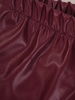 Bordowe spodnie z ekologicznej skóry 27887