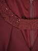 Elegancka, dwuwarstwowa sukienka z ozdobnymi cekinami 34845