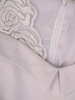 Elegancka, wyszczuplająca sukienka z tkaniny i koronki 32597