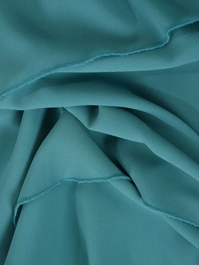 Elegancka sukienka trapezowa w kolorze szmaragdowym – zwiewny fason tuszujący biodra 41594