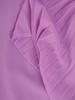 Sukienka damska, liliowa kreacja z plisowanymi rękawami 29368