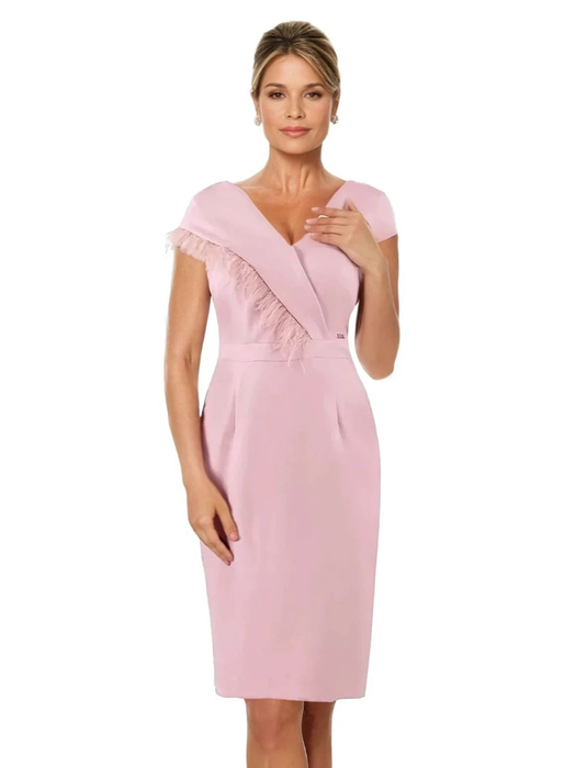 Elegancka sukienka z ozdobnym kołnierzem 36343