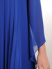Plisowana sukienka z szyfonu, kreacja w luźnym fasonie 31823