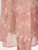 Sukienka w luźnym fasonie, zwiewna kreacja w kwiaty 26166