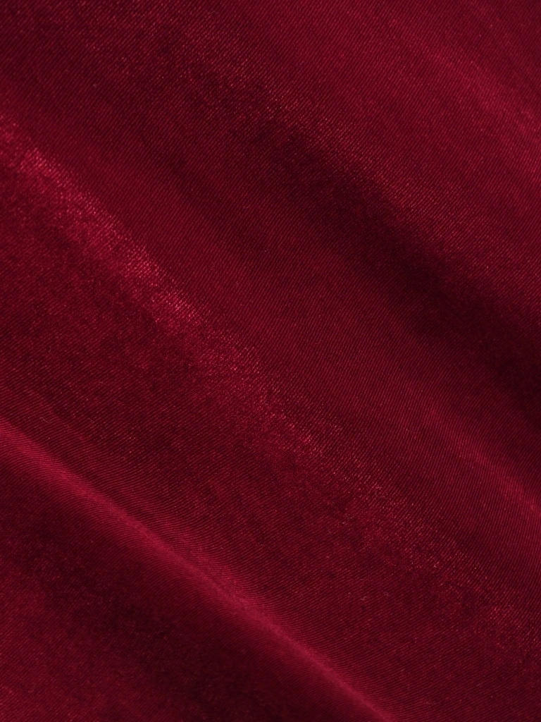 Elegancka bordowa sukienka rozkloszowana na wesele – klasyczny dekolt łódka i rękawy 3/4 18787