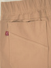 Beżowe spodnie damskie z przednimi kieszeniami 35358
