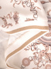 Bawełniana bluza z oryginalnym nadrukiem i złotymi lamówkami 31045
