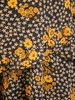 Trapezowa sukienka z szyfonu, zwiewna kreacja w kwiaty 32811