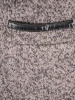 Elegancki sweter damski rozpinany na zamek – prosty krój ze wstawkami z ekoskóry 38977