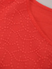 Bawełniana bluzka z modnym haftem 17035