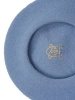 Ciepły beret damski wełniany błękitny – francuski fason i stylowa ochrona przed chłodem 40856